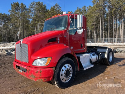 2012 Kenworth T370 4x2 S/A Day Cab Truck Tractor
