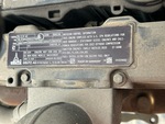 Engine with Emission Certification Label