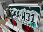 Chassis with License Plate Light Functional
