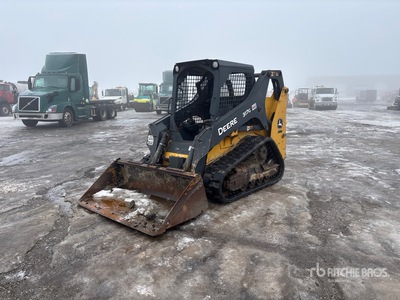 2017 John Deere 317G Kompakt-Raupenlader