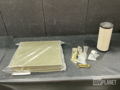 (49) Tire Valves, (16) Air Filters, (1) Seat Cushion & Assorted Items