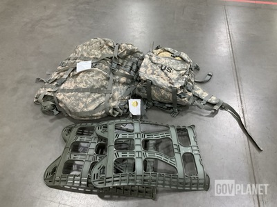 (25) Frames, (3) Large Field Pack Sets, (3) Rifleman Sets & Assorted Items