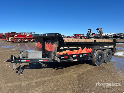 2025 Southland SL714-16KHD 14 ft T/A Remorque à Benne Utilitaire (Unused)