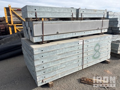Doka Wall Formwrk -106"x53"x5" QTY:7 106" Long Corner Pcs QTY:6 24"x53"x5" QTY:4