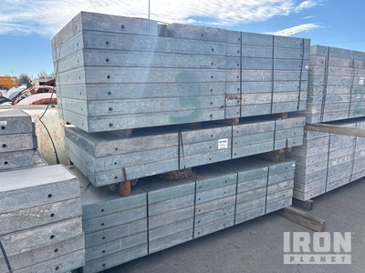 Doka Wall Formwork - 106"x53"x5" QTY: 8 53"x53"x5" QTY: 12