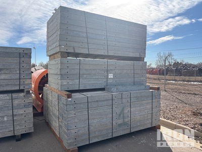 Doka Wall Formwork - 106"x53"x5" QTY: 14 53"x12"x5" QTY: 33 24"x53"x5"