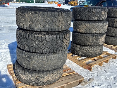 Quantity of (8) GoodYear 275/70R18 Tyres