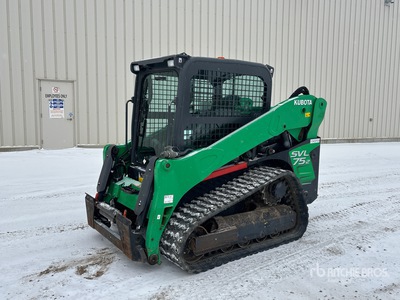 2021 Kubota SVL75-2 Two-Speed لودر بجنزير