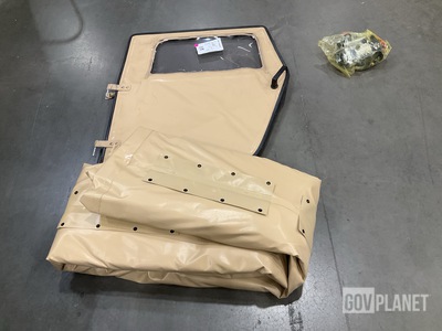 (9) Vehicular Doors, (1) Fuel Pump, (1) Fitted Cover & Assorted Items