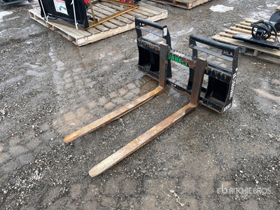 HLA HD20ASV30Q 48 in Fourches pour chargeuse à différentiel