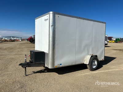 2015 Discovery DXV612SA60 12 ft S/A Enclosed Trailer