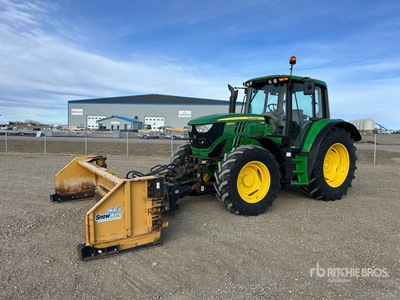 2014 John Deere 6125M 4WD Tractor