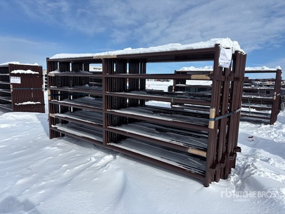 Quantity of (21) BYT 12 ft x 5 ft 10 in Magnum Ranch Panneau pour bétail (Unused)