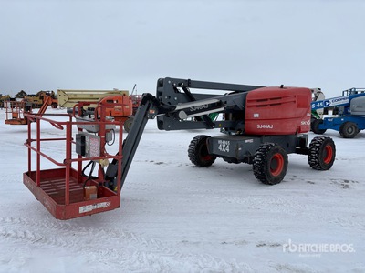 2018 Skyjack SJ46AJ 4WD Diesel Nacelle articulée
