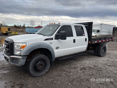 2011 Ford F-450 4x2 Flatbed Truck