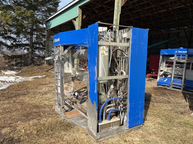 Quantity of (2) 2011 Delavel VMS Milking Station Robot