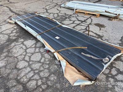 Quantity of (100) 2026 SKLP SKH100 12 ft Galvalume Steel Siding Roofing Sheets (Unused)
