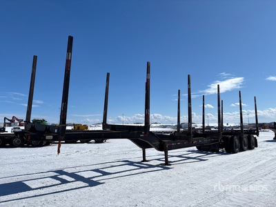 2017 FreFlyt 53 ft Tri/A Hayrack Log Trailer
