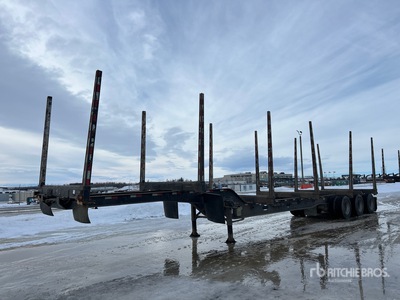 2017 Peerless SW-53-77-B-60-3A 53 ft Tri/A Hayrack Log Trailer