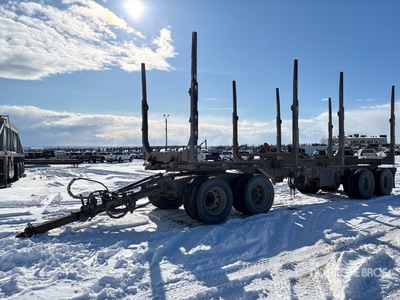 2019 Anser 40 ft Quad/A Short Wood Log Trailer
