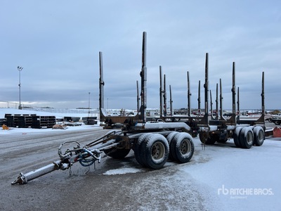 2016 Anser 40 ft Quad/A Short Wood Log Trailer