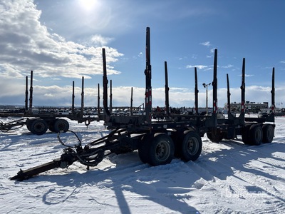 2017 Anser 40 ft Quad/A Short Wood Log Trailer