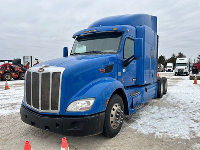 2018 Peterbilt 579 6x4 T/A Sleeper Truck Tractor