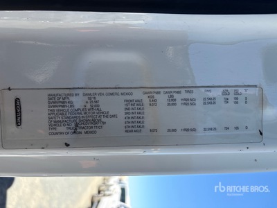 2019 Freightliner Cascadia 126 6x4 Day Cab Prime Mover