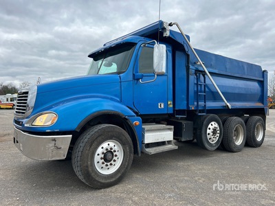 2013 Freightliner Columbia CL120 8x4 Tri/A Dump Truck (Glider Kit)