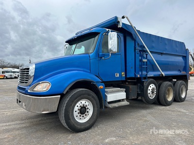 2013 Freightliner Columbia CL120 8x4 Tri/A Dump Truck