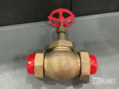 (6) Milwaukee Valve 161A-011K 200 Globe Valves