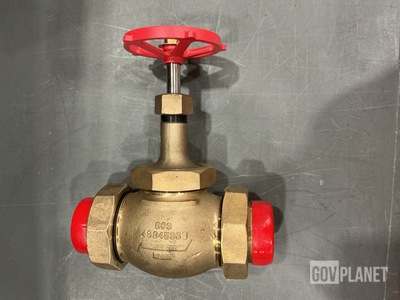 (6) Milwaukee Valve 161A-011K 200 Globe Valves