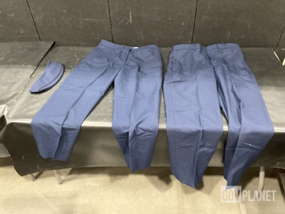 (80) Garrison Caps, (34) Pairs of Women’s Slacks & Assorted Items