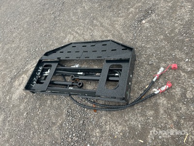 2025 GIYI GY-SF60 60 in Hydraulic Sliding Horquillas para minicargadora (Unused)