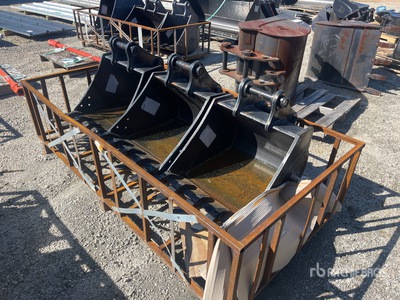 Quantity of (3) 23 in 24 in Pin On Bucket