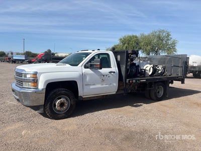 2015 Chevrolet 3500HD 4x2 Fuel and Lube Truck