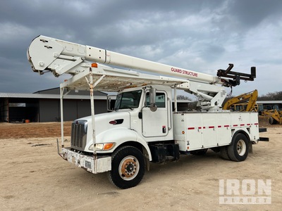 2007 (unverified) Terex 5TC-55 500 lb Articulated Boom on 2006 Peterbilt 335 4x2 mobiele kraan