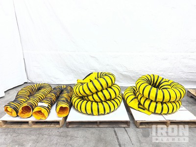 Quantity (4) Assorted 8 in. Air Duct Hose Assemblies その他 - 店舗 & 倉庫