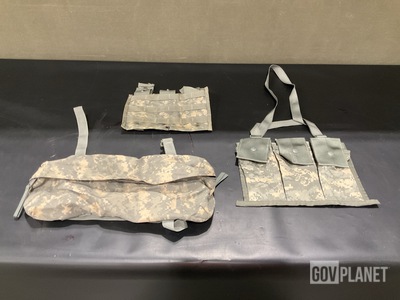 (45) Bandoleer Ammunition Pouches, (89) M4 Three Mag Pouches & Assorted Items