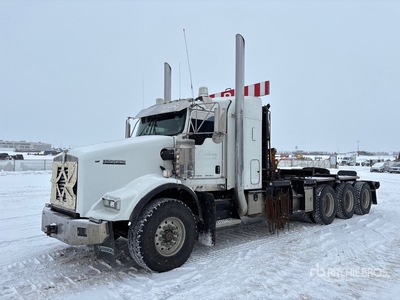 2015 Kenworth T800 8x6 Sleeper Texas Bed Windenwägen
