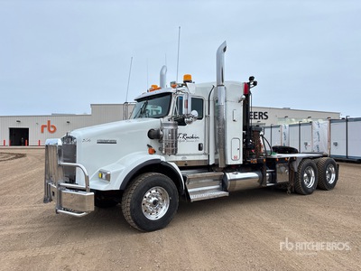 2014 Kenworth T800 6x4 Sleeper Camion treuil