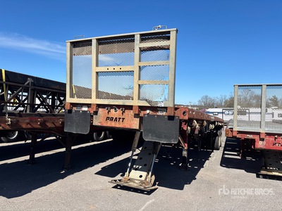 2007 Pratt مقطورة مسطحة