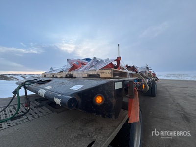 2015 Dorsey Tri/A Flatbed Ölfeld-Sattellauflieger