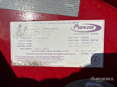 2012 Peerless JP-45-LR-16LP 16-Wheel Schwerlast-Jeep