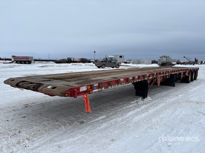 2012 Peerless PPT-75-53106-24 53 ft 24-Wheel Flatbed Rimorchio per giacimenti idrocarburi
