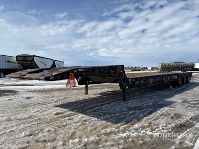 2011 Aspen 40 ton 49 ft Tri/A Folding Neck Trailer