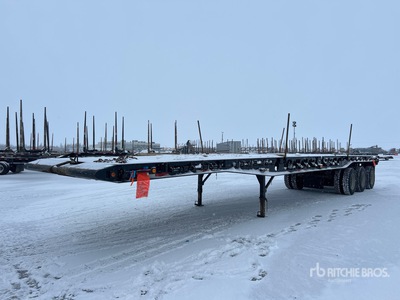 1995 48 ft Tri/A Flatbed Oilfield Trailer