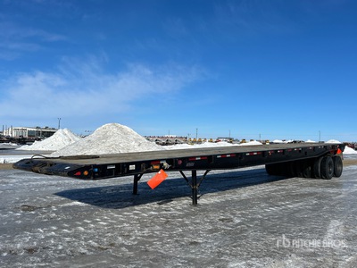 1994 Peerless 51 ft 16-Wheel Flatbed Oilfield Trailer