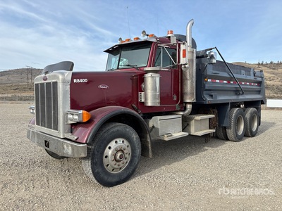 1991 Peterbilt 357 6x4 を見 Dump Truck
