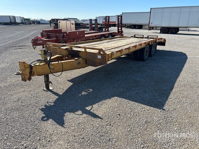 1989 Brooks Brothers 25 ft T/A Aanhangwagen met kanteldek